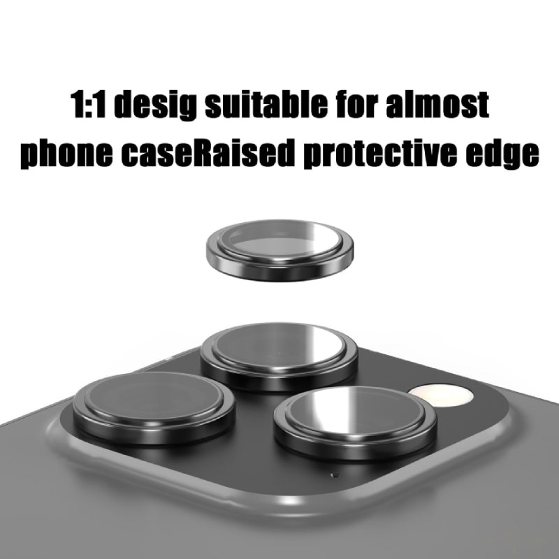 Monkey King Sapphire OG Camera Lens For Apple iPhone 17 Pro/17 Pro Max - Silver