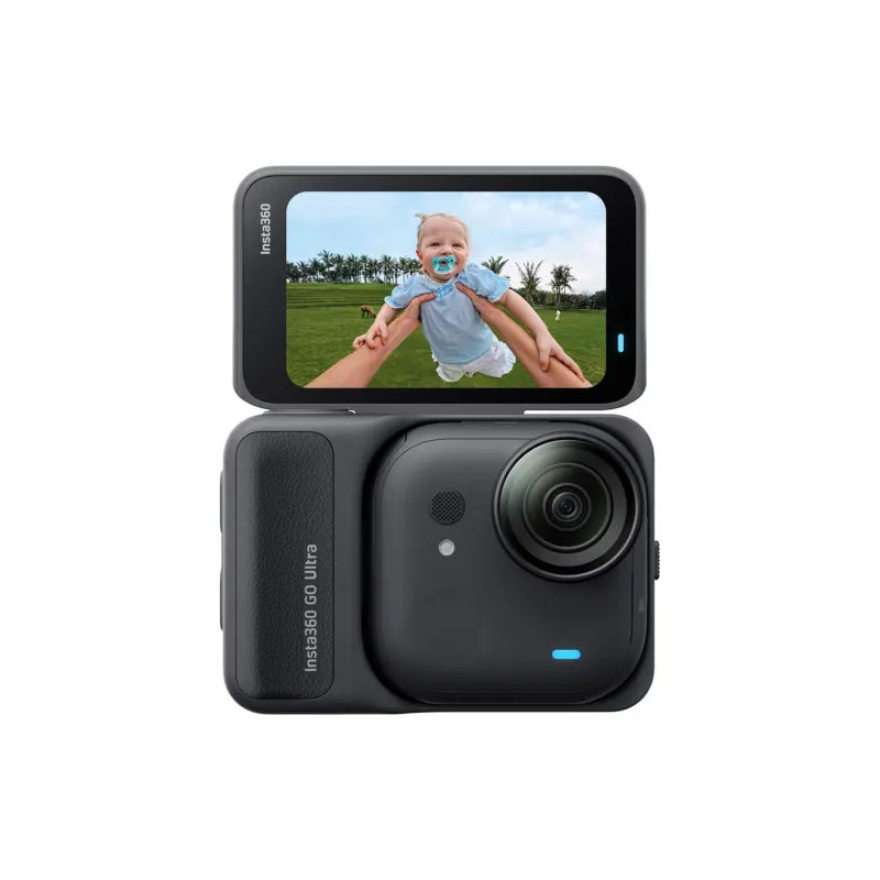 Insta360 GO Ultra Tiny Hands -Free 4K Cam Creator Bundle - Up to 12MP / Bluetooth / Wi-Fi / Black