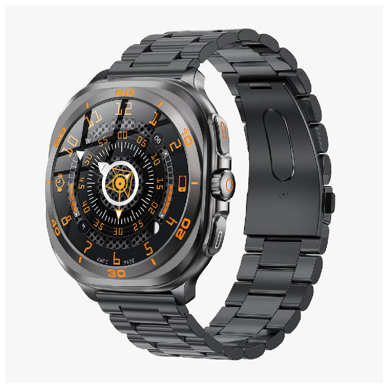 Swiss Military DOM 7 Smart Watch - 1.43’’ AMOLED / Black Metal Strap Smart Watches