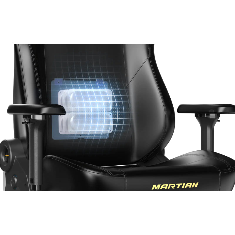 DXRacer MARTIAN Series Electric Adjustable Backrest Gaming Chair - 5000mAh / XL / Black