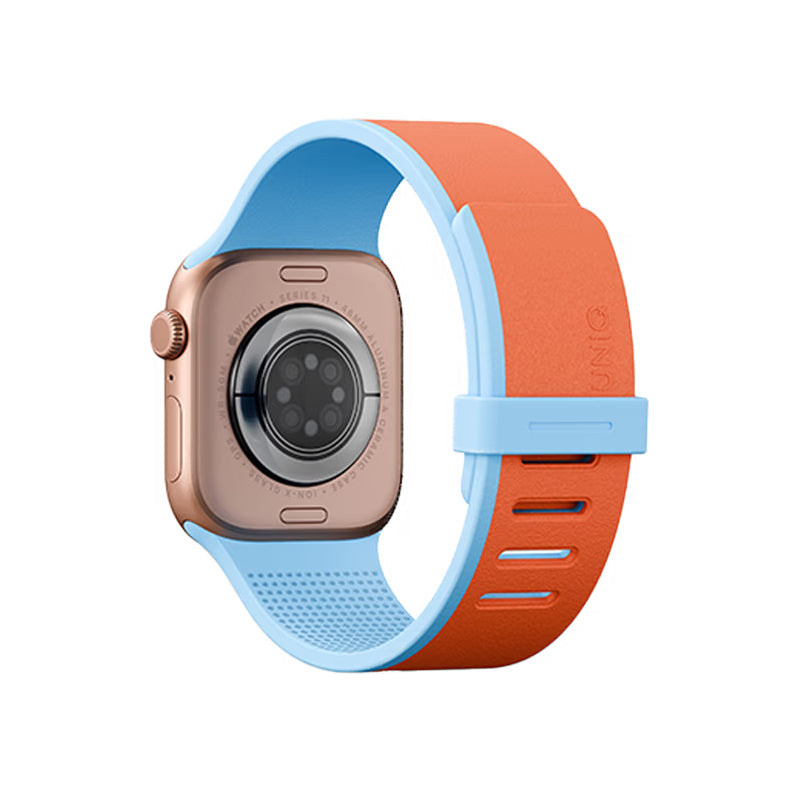 Uniq Revix IV Reversible Magnetic Strap For Apple Watch 42/41/40mm - Terra Tone/Blue Surge