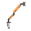 AndaSeat Stealth Pro II RGB A9X Single Monitor Arm - 17"-42" Inch / Black/Orange