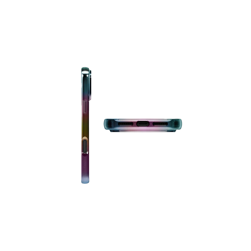 Uniq Hybrid Iridescia MagSafe Case for Apple iPhone 17 Pro Max - Midnight Quartz