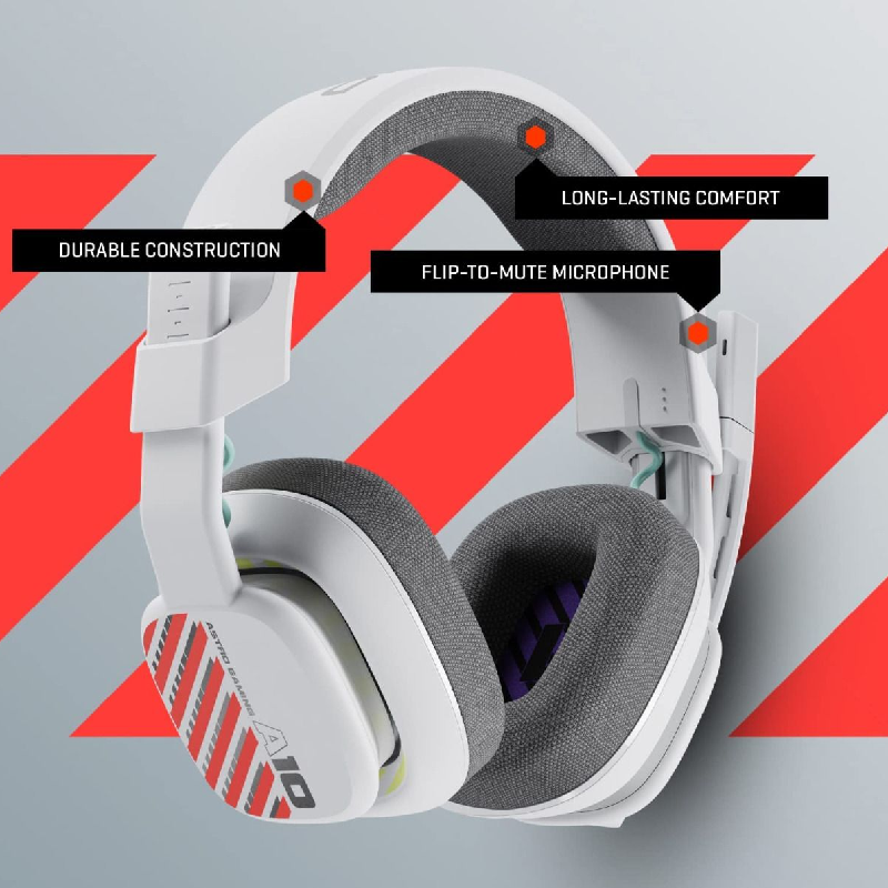 ASTRO A10 (Gen 2) Playstation Gaming Headset - Wired / White