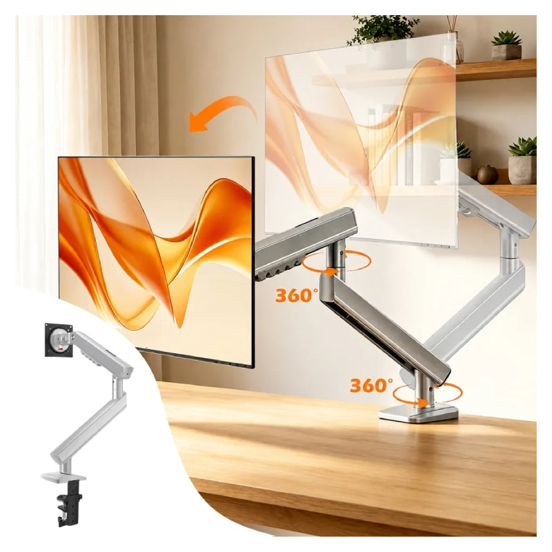 NORTH BAYOU A5-XS Full-Motion Monitor Mount - 22” – 32” screens