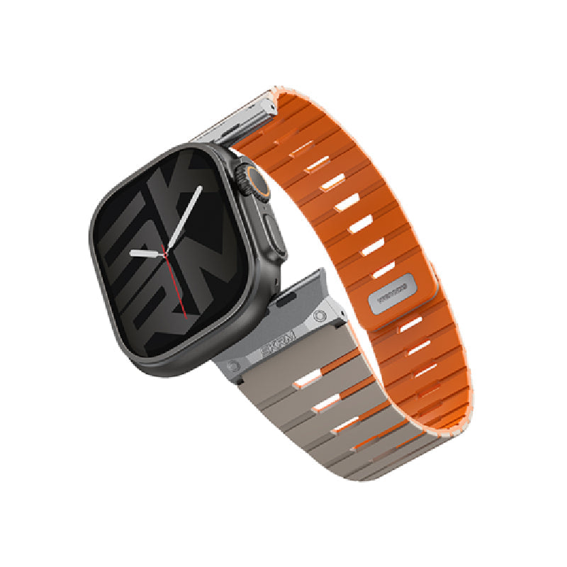 SKINARMA Gemini Magnetic Watch Strap - Apple Watch 44/45/46/49 mm / Grey Accessories > Smart Watches > Straps