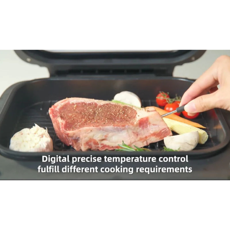 Emjoi 12-in-1 Digital Air Fryer - 6.0L / 1700W / Black