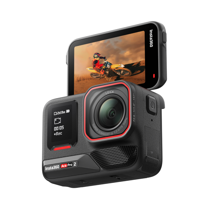 Insta360 Ace Pro 2 8K AI-Powered Action Cam - 8K / 1800mAh / Black
