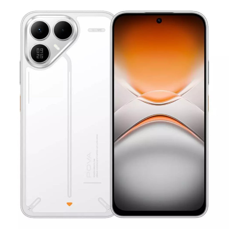 Tecno Pova 8 - 8GB / 256GB / 6.76" IPS LCD / 5G / Arc White - Mobile