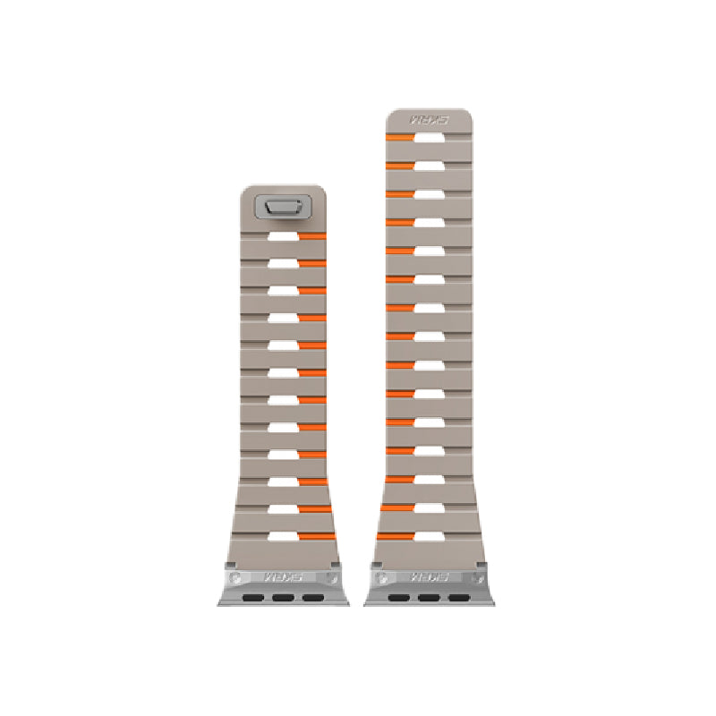 SKINARMA Gemini Magnetic Watch Strap - Apple Watch 44/45/46/49 mm / Grey Accessories > Smart Watches > Straps