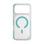 UNIQ Hybrid Combat Active Magclick Charging Case For iPhone 17 Pro Max - Frost Clear/Turquoise