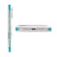 UNIQ Hybrid Combat Active Magclick Charging Case For iPhone 17 Pro Max - Frost Clear/Turquoise