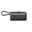 Smartix 3-in-1 Power Pro Power Bank Built-in Lightning Cable - 5000mAh / USB-C / Black