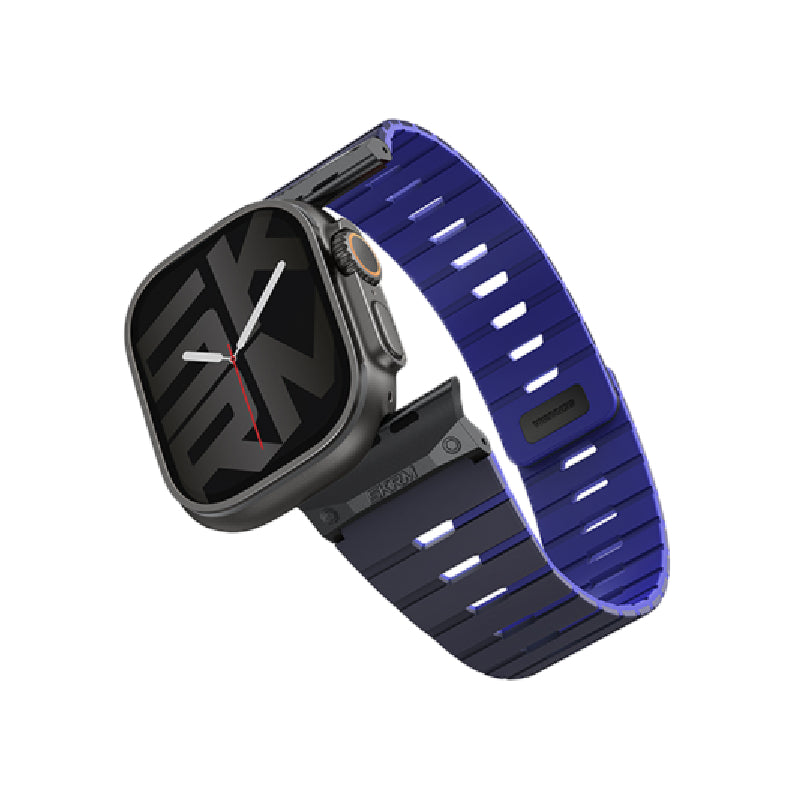 SKINARMA Gemini Magnetic Watch Strap - Apple Watch 44/45/46/49 mm / Navy Accessories > Smart Watches > Straps