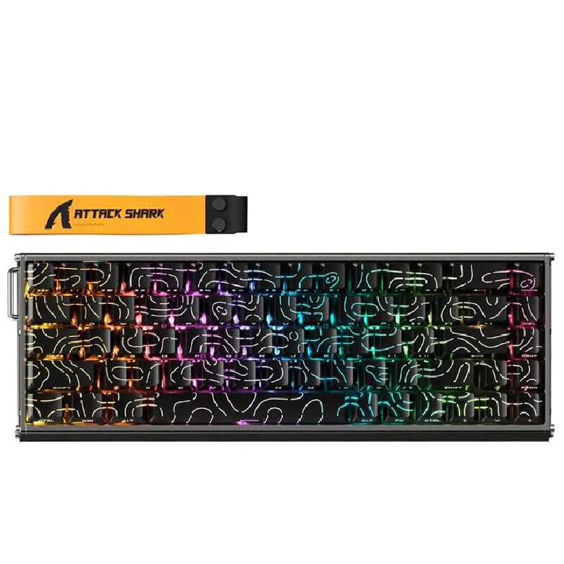 لوحة مفاتيح ألعاب ميكانيكية هجينة ستيل سيريز أبيكس 5، سلكية، RGB، باللون الأسود