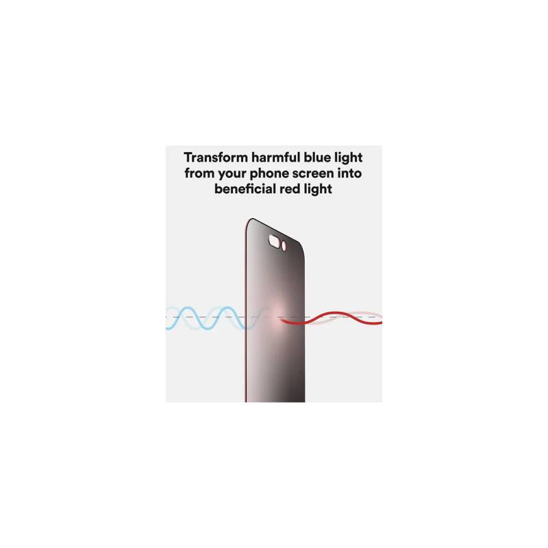 BodyGuardz Red Light Converter Privacy Glass Screen Protector for Apple iPhone Air