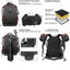 NEEWER Pro Camera Backpack - Black/Silver