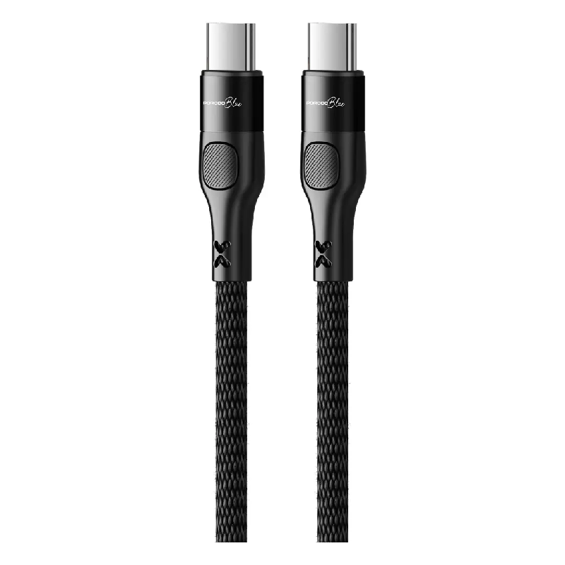 Porodo Blue Dual Port Car Charger - 52.5W/ White