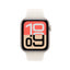 Apple Watch Series SE 3 - OLED / 64GB / 44mm / Bluetooth / Wi-Fi / Small/Medium / Starlight Aluminium Case with