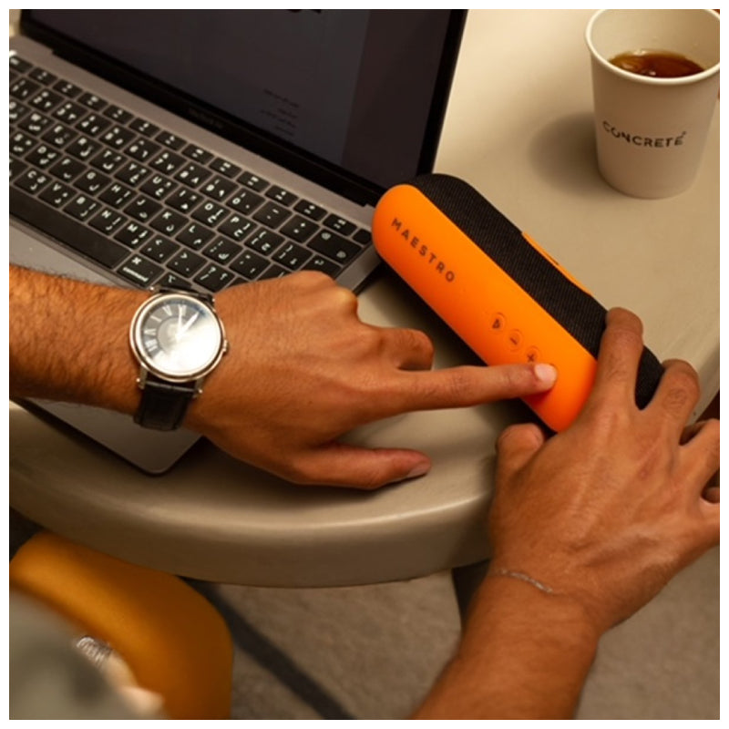 MAESTRO Ellipse Speaker - Bluetooth / Orange