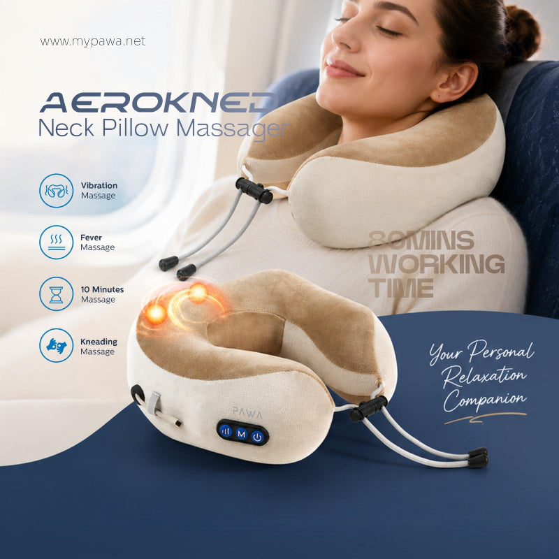 Pawa Aerokned Neck Pillow Massager