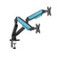 AndaSeat Stealth II Duo A6D-2S Ergonomic Monitor Arm - 17"-32" Inch / Black/Blue