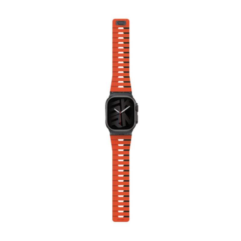 SKINARMA Gemini Magnetic Watch Strap - Apple Watch 44/45/46/49 mm / Orange Accessories > Smart Watches > Straps