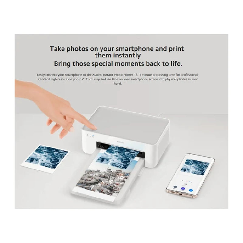 Xiaomi Instant Photo Printer 1S Set EU - White