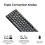 Keychron K5 Max QMK/VIA Ultra-slim Wireless Mechanical Keyboard With Red Switch - Arabic Layout