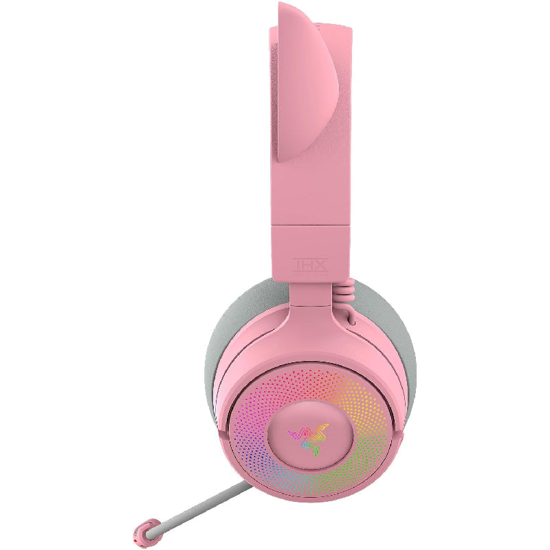 Razer Kraken Kitty V3 Pro Gaming Headset - Hyperspeed / Wireless / RGB / Quartz