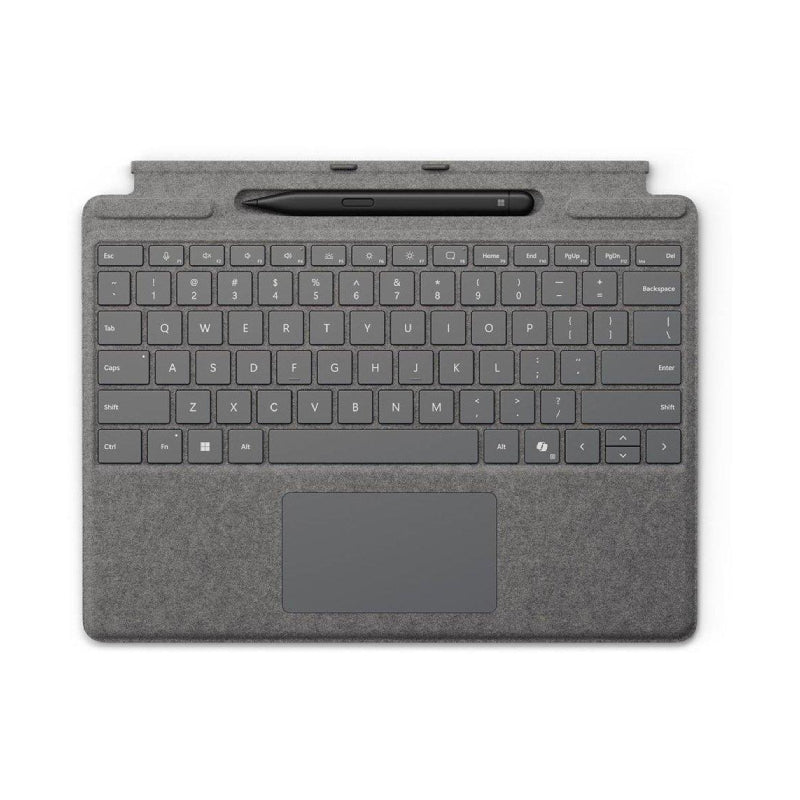 Microsoft Surface Pro Keyboard with Slim Pen - Copilot key / Arabic/English / Platinum