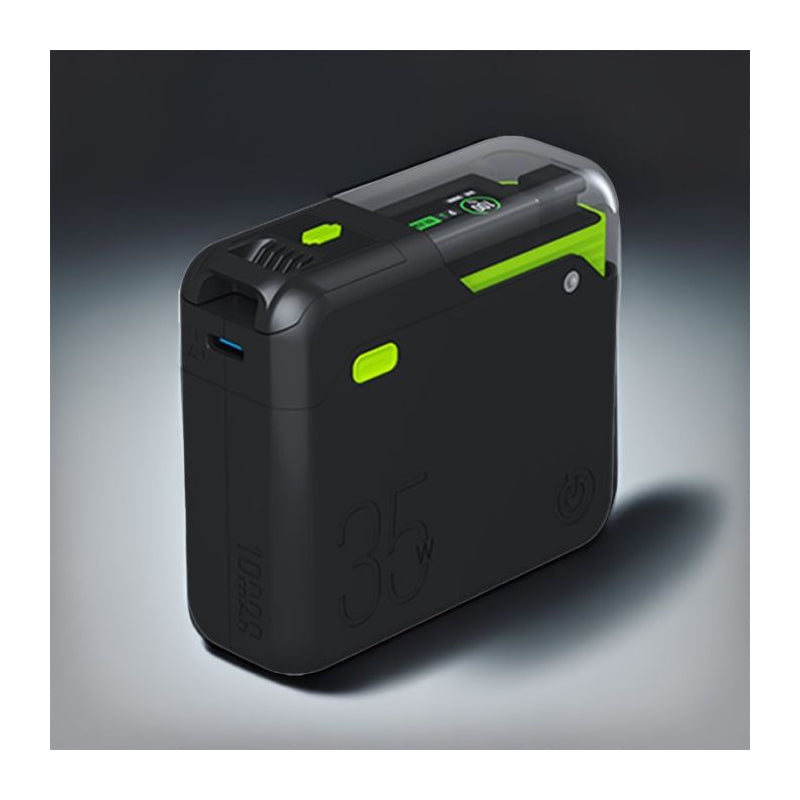 GOUI Titan 35 Power Bank - 10,000mAh / USB-A / USB-C / Black