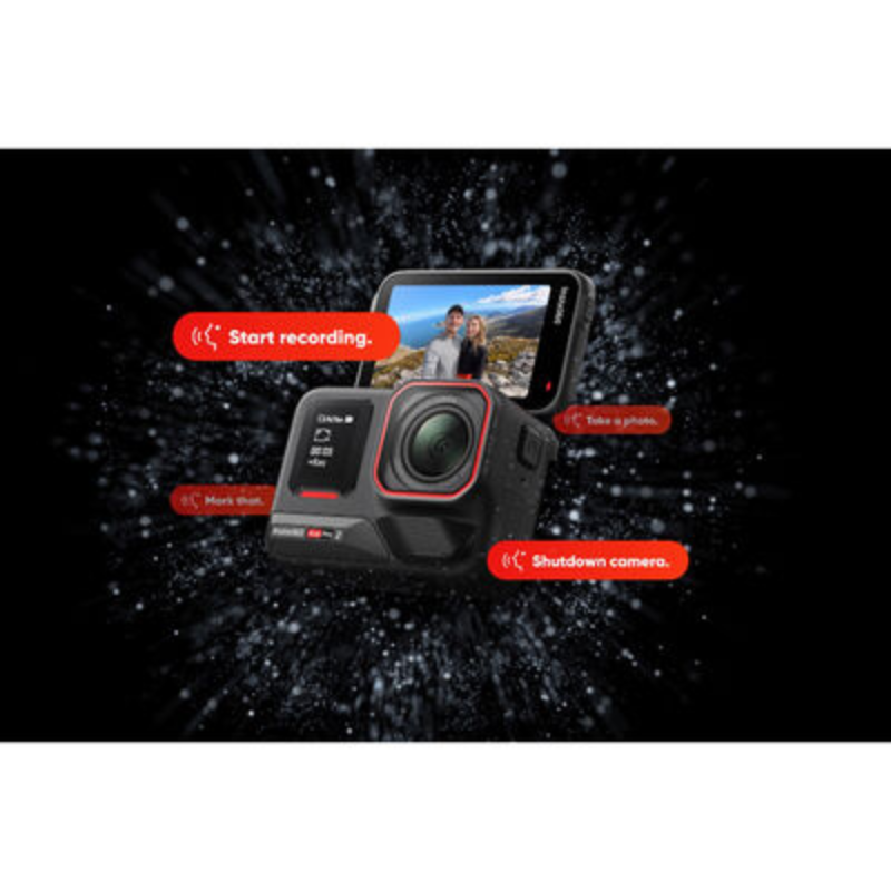 Insta360 Ace Pro 2 8K AI-Powered Action Cam - 8K / 1800mAh / Black