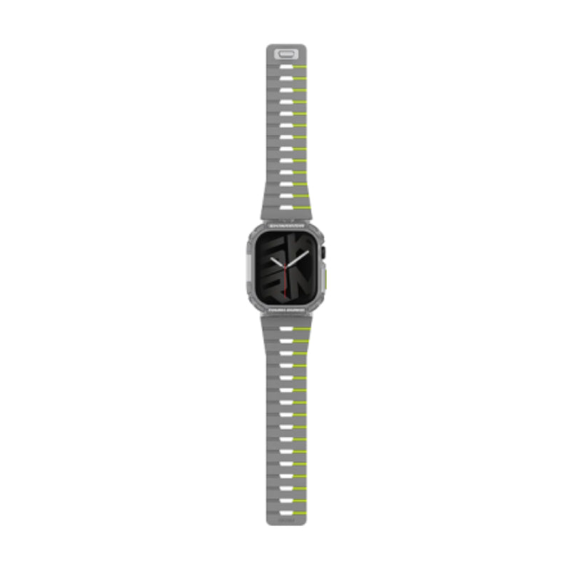 SKINARMA Gemini Magnetic Watch Strap with Atom Case - Apple Watch 46 mm / Lime Green Accessories > Smart Watches >