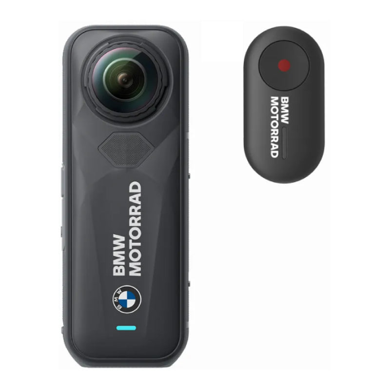 Insta360 X5 360° Waterproof 8K Action Camera BMW Motorrad Edition - 2400mAh / Wi-Fi / Bluetooth / USB-C / Black