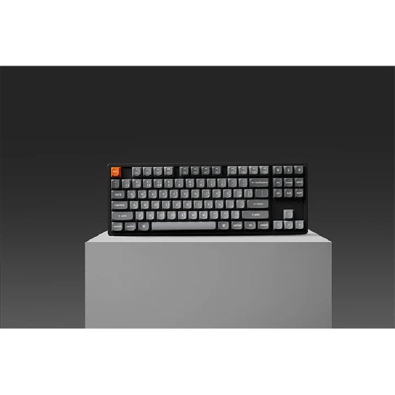 Keychron K8 Max QMK/TKL RGB Wireless Mechanical Gaming Keyboard With Super Red Switch - Arabic Layout / Black