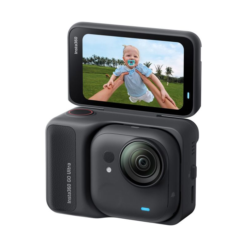 Insta360 I04CINSABEA Go Ultra Action Camera - 50MP / 1450mAh / Bluetooth / Wi-Fi / Midnight Black