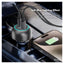 Earldom ES-CC55 Car Charger with Retractable Cable - 75W / Black