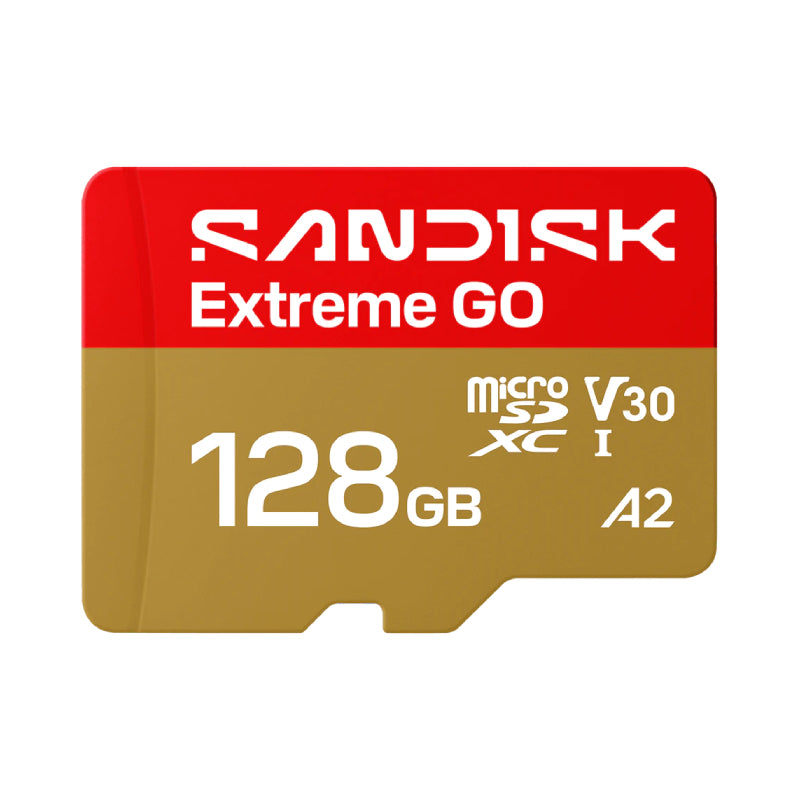 SanDisk Extreme GO microSD UHS-I Card - 128GB / Up to 240MB/s