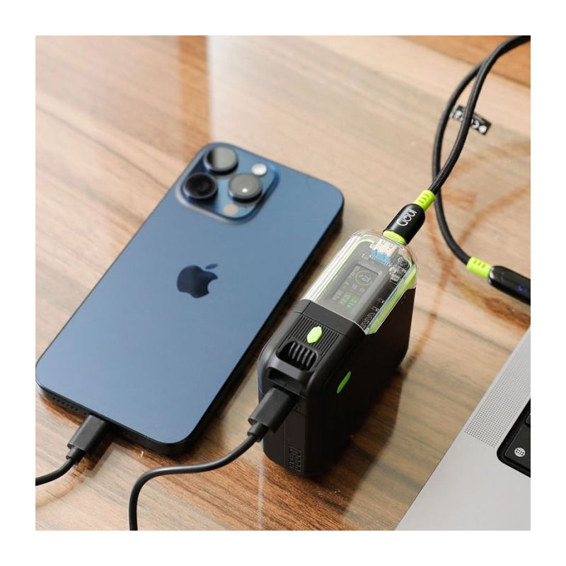 GOUI Titan 35 Power Bank - 10,000mAh / USB-A / USB-C / Black