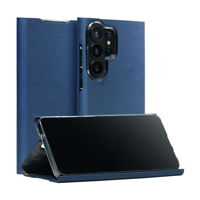 Araree Bonnet Stand Case For Samsung Galaxy S26 Ultra - Ash Blue