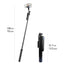 TELESIN Intelligent Auto Tracking Tripod - 1.8 Meter / Black