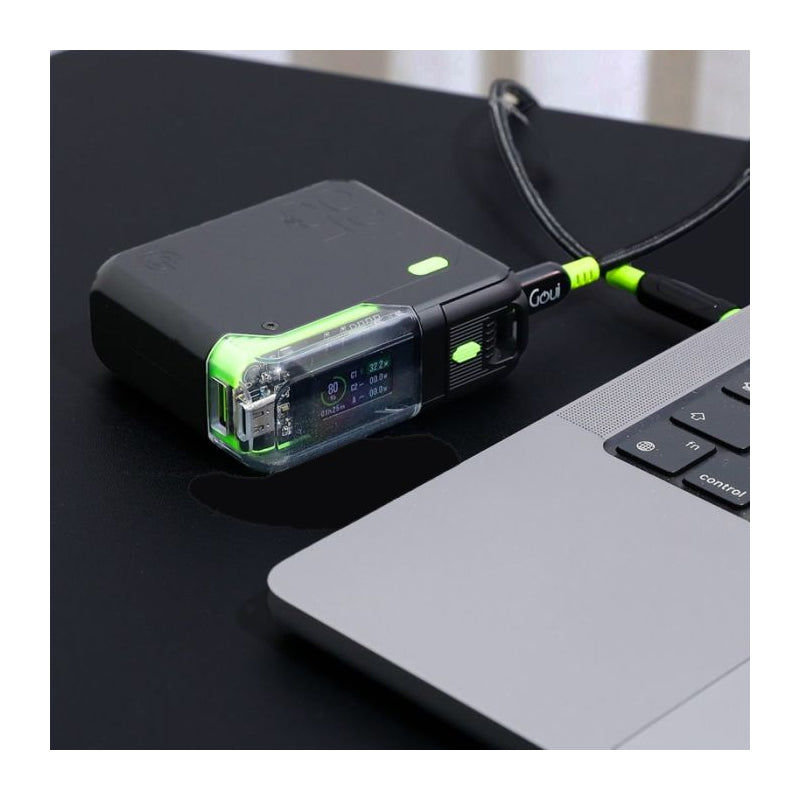 GOUI Titan 35 Power Bank - 10,000mAh / USB-A / USB-C / Black