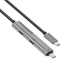 PROMATE PortLink-C3 Data and Charge Cable - 100W / 1.5 Meter / USB-C / Black
