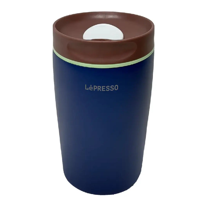 LePresso QuirkSip Insulated Tumbler with Double Wall Vacuum - Blue