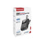 PROMATE PowerPod-10 Ultra Compact Power Bank with Built-In USB-C Cable - 35W / USB-C / USB-A / Black