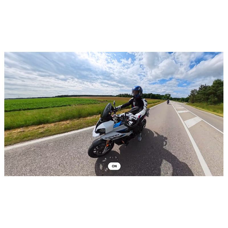 Insta360 X5 360° Waterproof 8K Action Camera BMW Motorrad Edition - 2400mAh / Wi-Fi / Bluetooth / USB-C / Black
