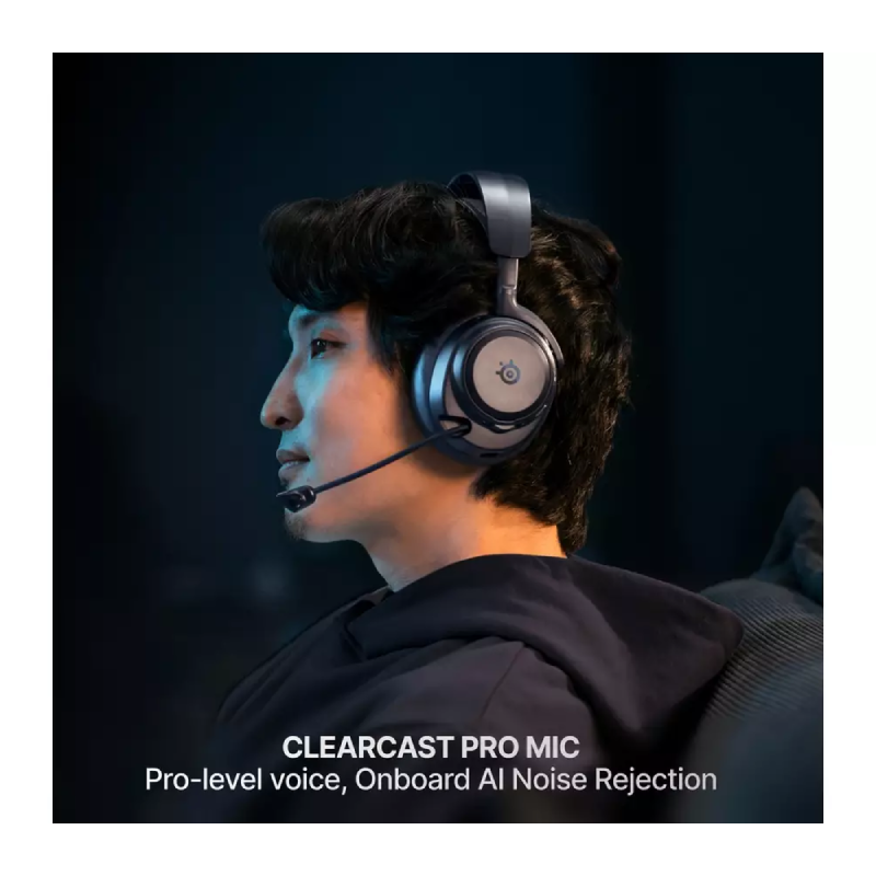 SteelSeries Arctis Nova Pro Omni ANC Gaming Headphones - On-Ear / Wireless / Blue