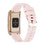 Porodo TrackFit Arc Smart Fitness Tracker with Silicon Strap - Bluetooth / 200mAh / Pink