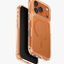 UNIQ Hybrid LPX Classic MagClick Charging Case for Apple iPhone 17 Pro – Frost Clear / Volt Orange